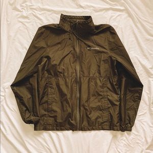 Columbia Omni Heat Brown Windbreaker